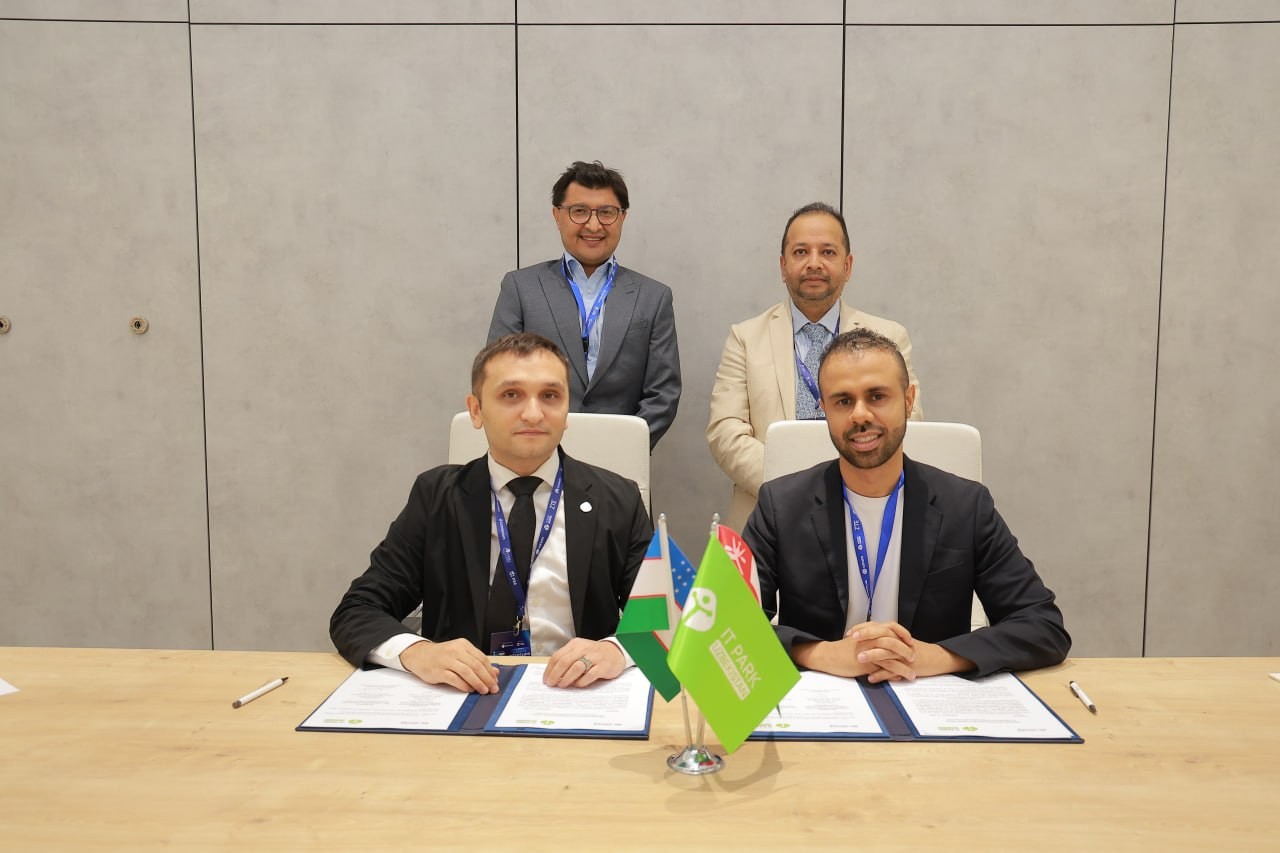 IT Park signs MoU with OITE Global to take Uzbek startups to COMEX 2027 in Oman