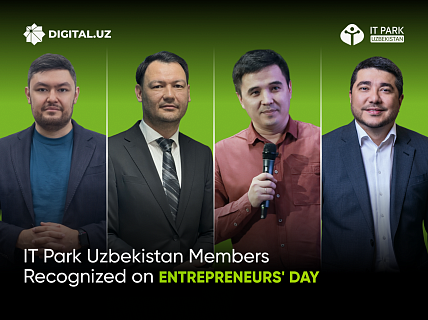 Four IT Park resident executives receive state awards on Entrepreneurs' Day
